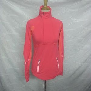 Lululemon Orange Nylon Blend Jacket